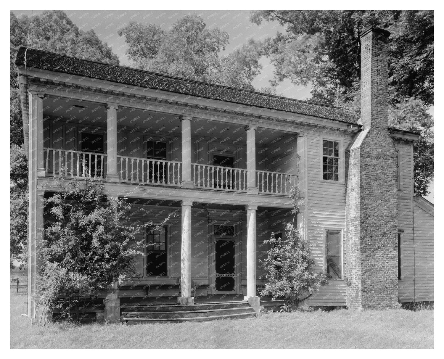 Sugg House, Edgecombe County, NC - Vintage Photo 1941