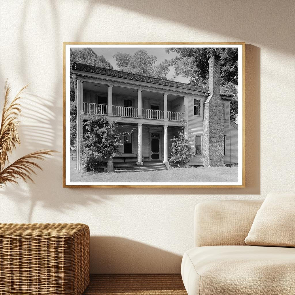 Sugg House, Edgecombe County, NC - Vintage Photo 1941