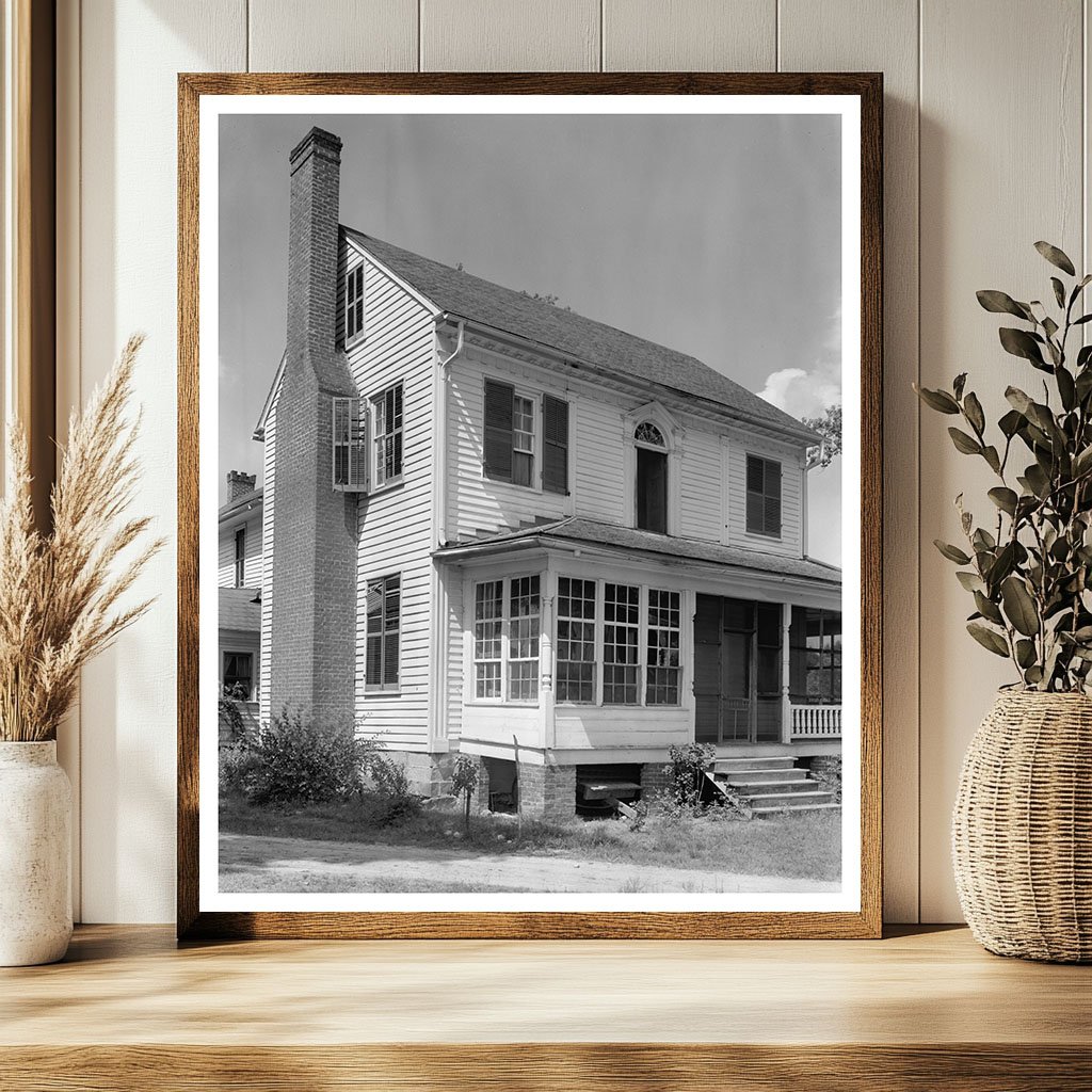 Historic Building in Louisburg, NC, 1793 Photograph