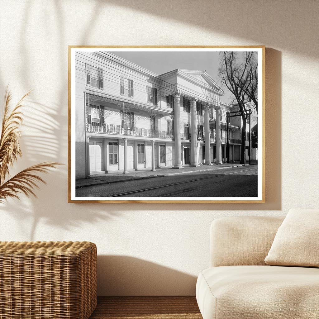 1849 Architecture in Winston-Salem, NC - Vintage Photo