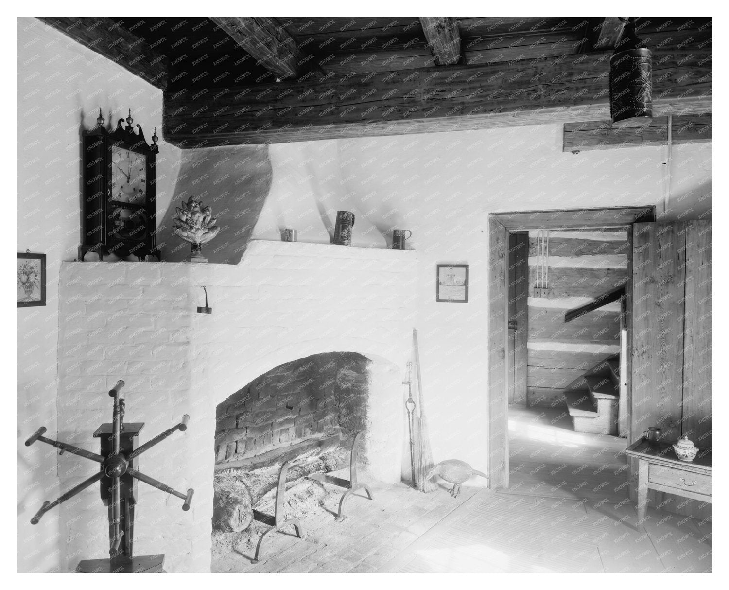 Winston-Salem NC 1789 Log Structure Photo History