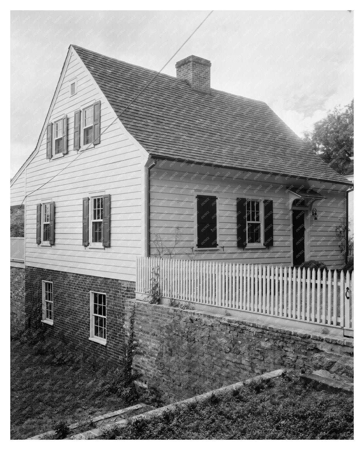 Winston-Salem NC Historic Photo 1940s Architecture