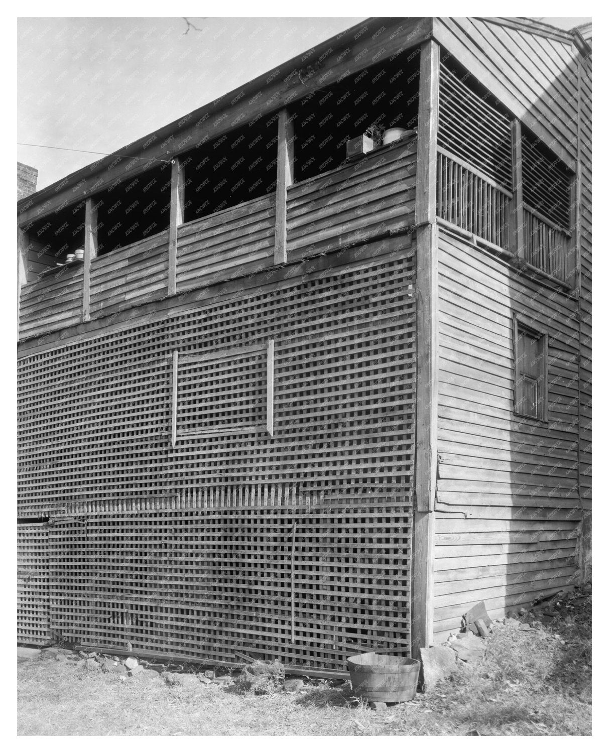 Winston-Salem NC Architecture 1910 Photo by Frances Benjamin
