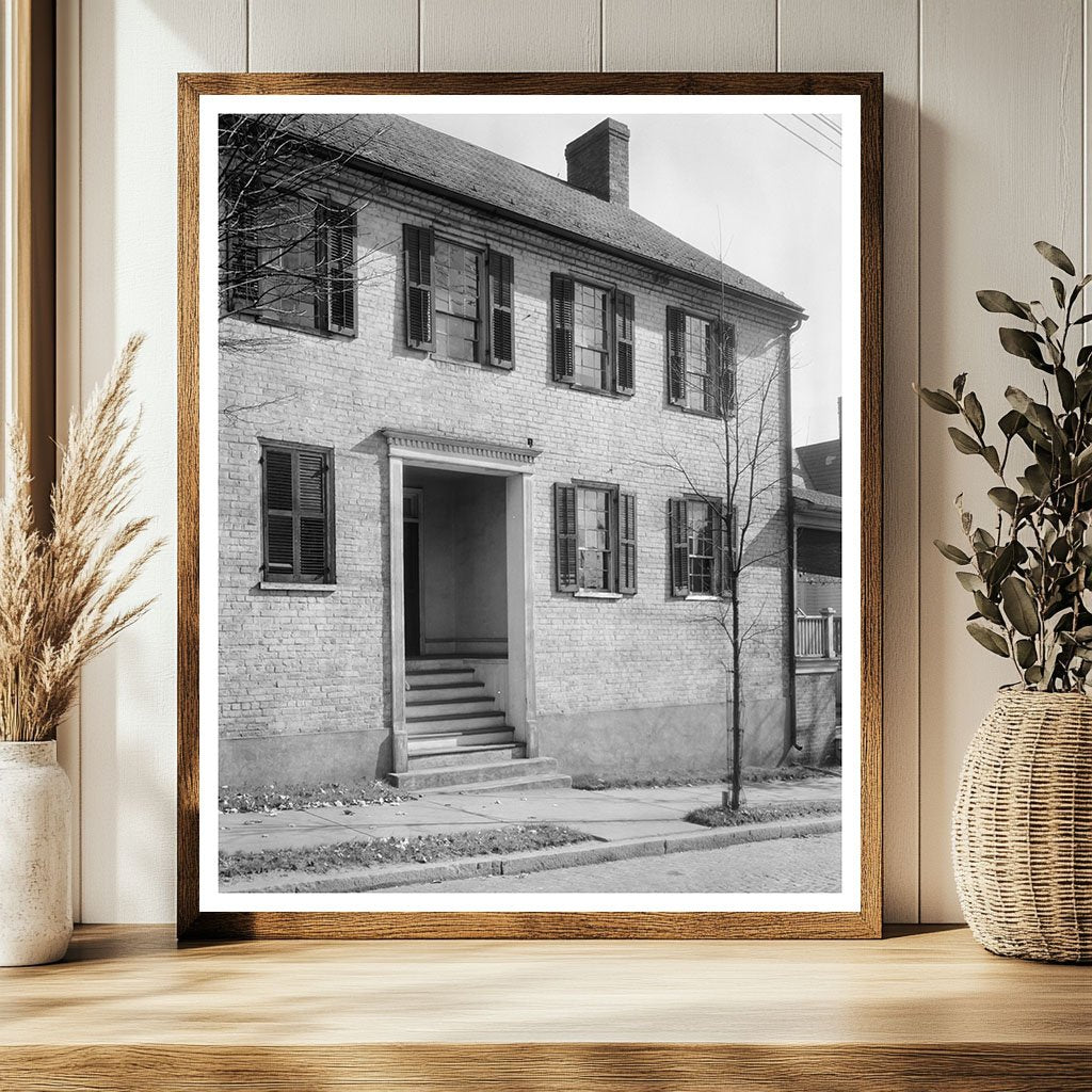 Winston-Salem NC Residential Architecture 1930s Photo