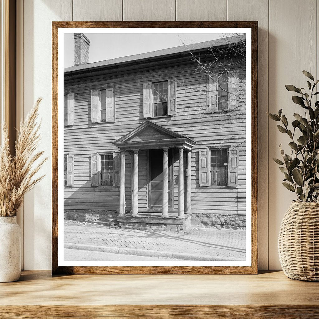 Winston-Salem Architecture Details, NC 1953