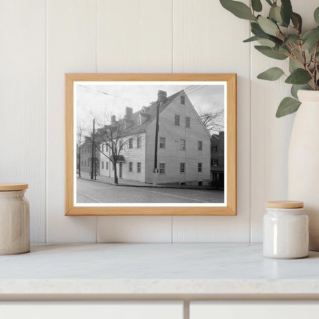 Winston-Salem NC Architecture 1810 Historical Photo