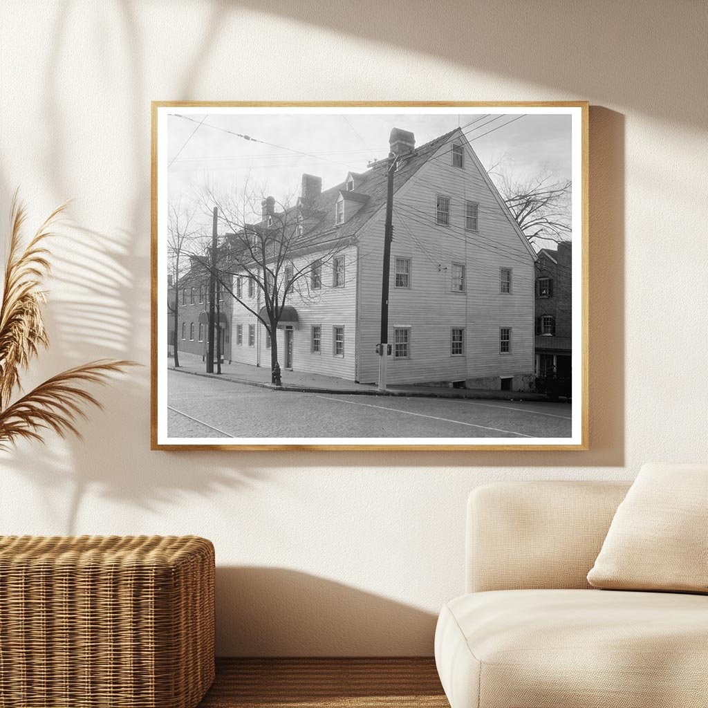 Winston-Salem NC Architecture 1810 Historical Photo