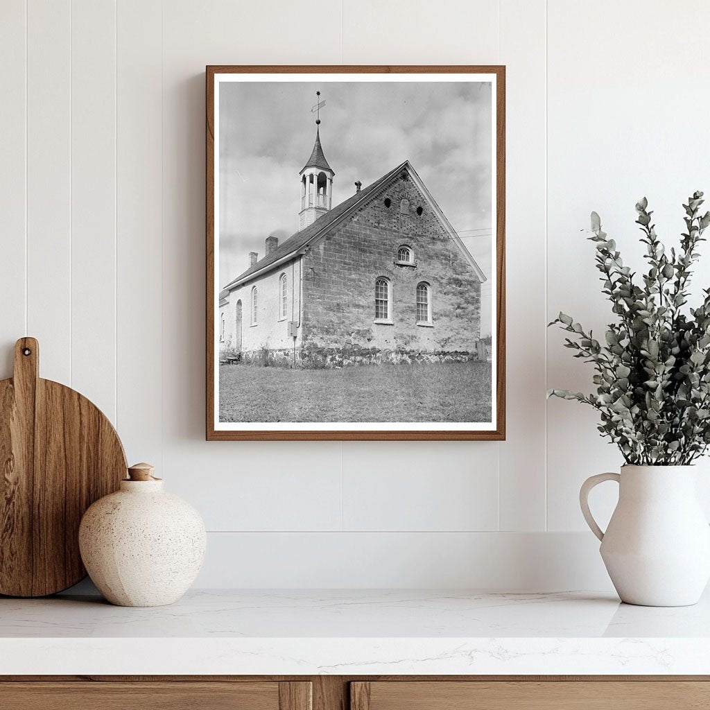 Winston-Salem Moravian Church Photo, North Carolina 1807