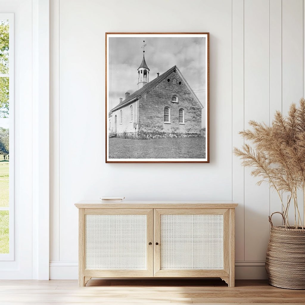 Winston-Salem Moravian Church Photo, North Carolina 1807