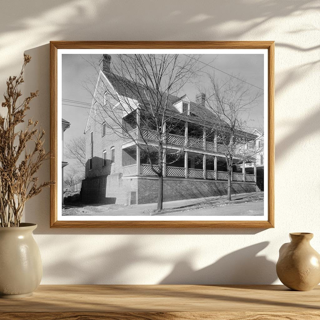 Historic 1784 Tavern in Winston-Salem, NC Photo 1941