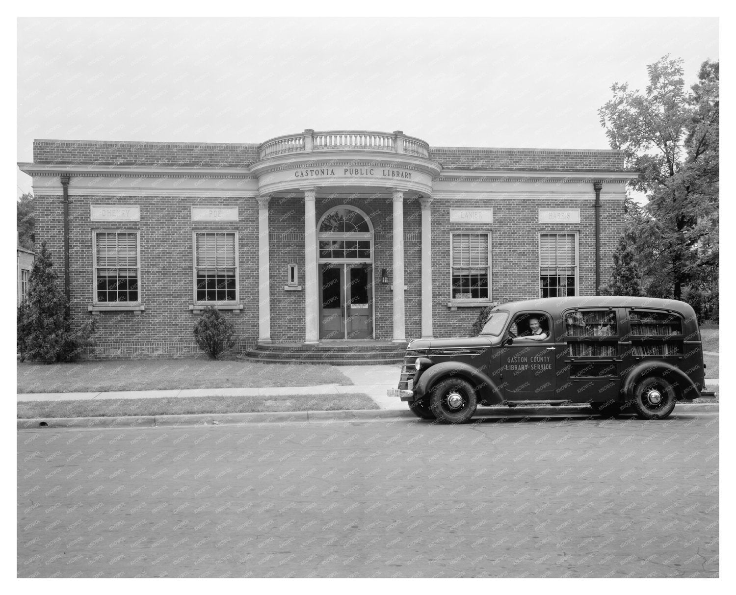 Gastonia NC Public Library Architectural History 20th Centur