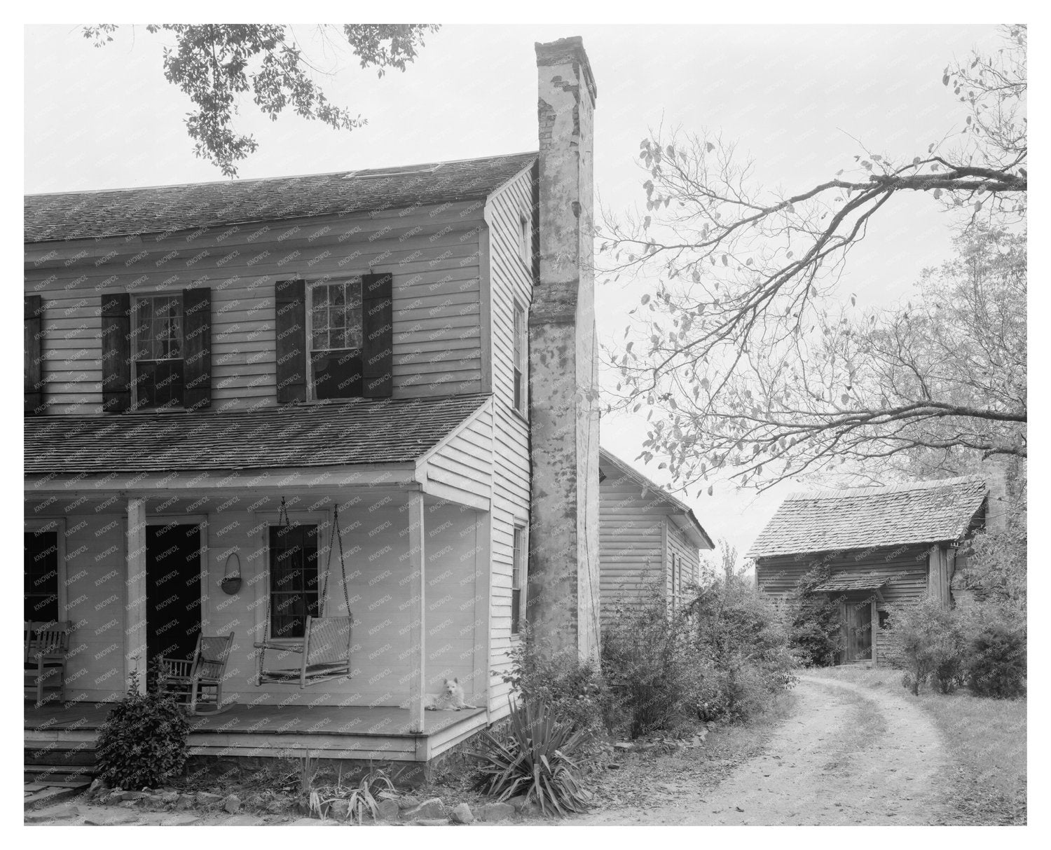 Mt. Holly, NC Historic Home Photo, 1782 Architecture