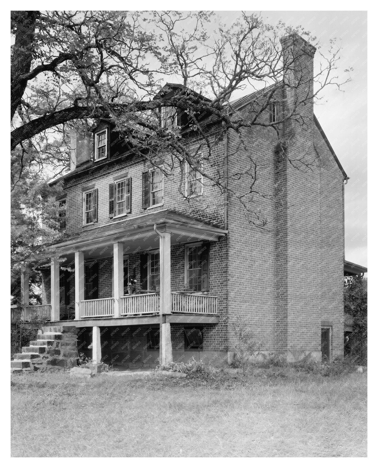 Gaston County NC Vintage Architecture Photo 20th Century