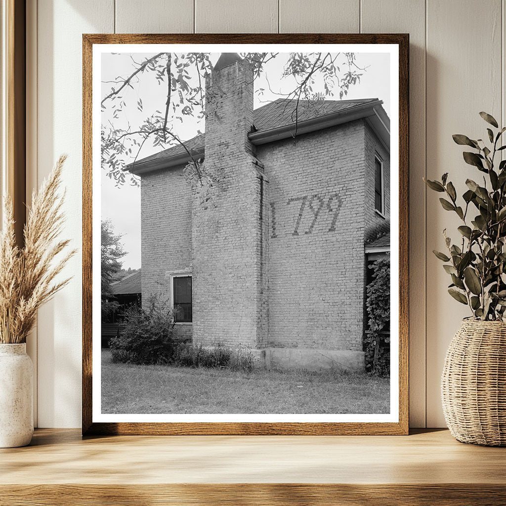 Historic Rhyne House in Gaston County, NC (1799)