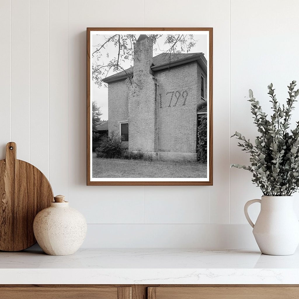 Historic Rhyne House in Gaston County, NC (1799)