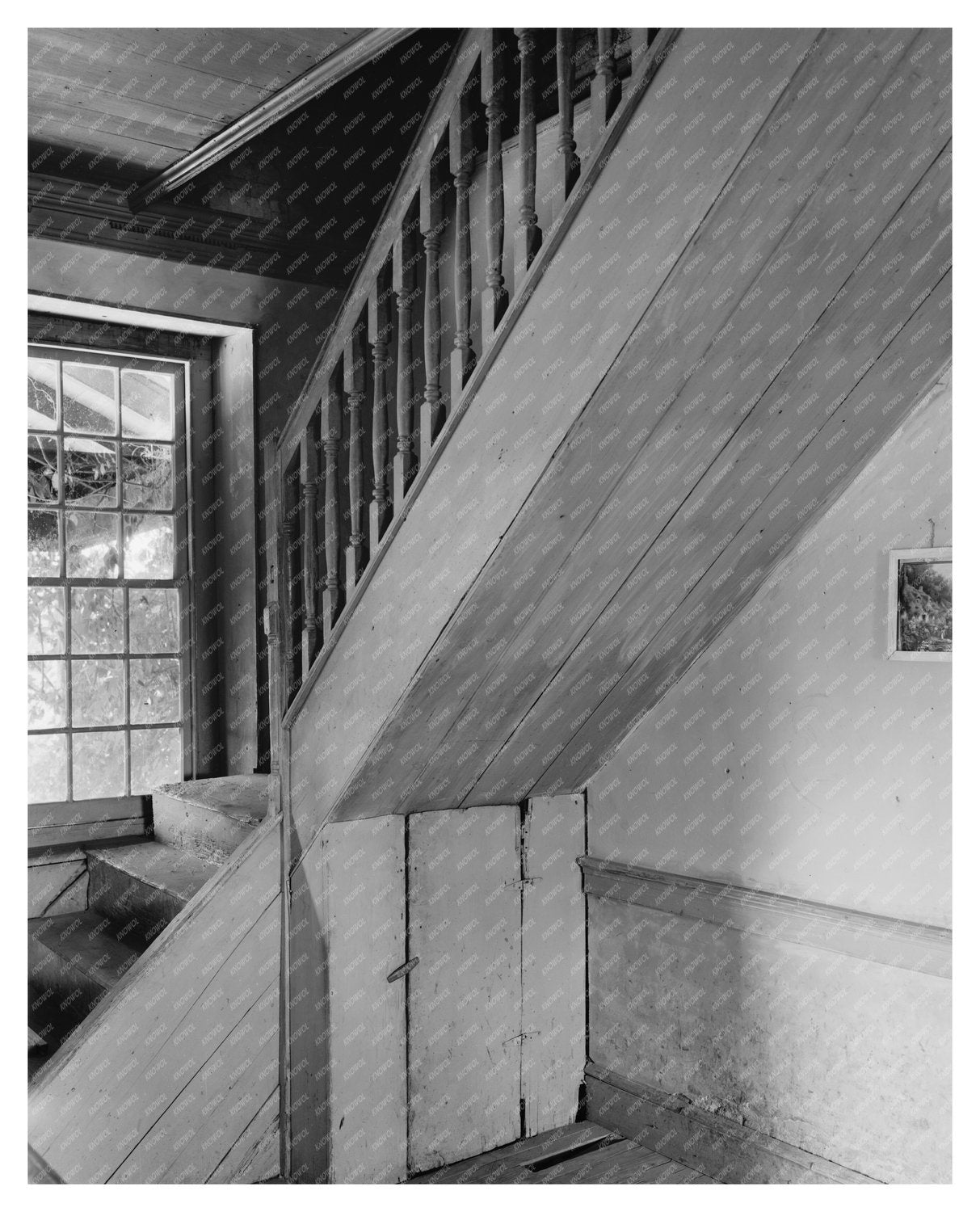 Historic Oak Grove, Lucia, NC 1782 - Vintage Photo