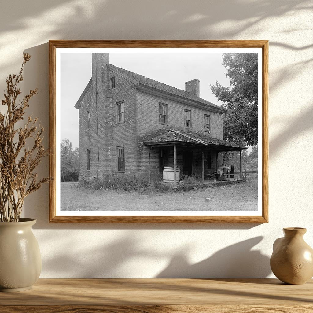 Guilford County NC Farmhouse Photo, Early 20th Century