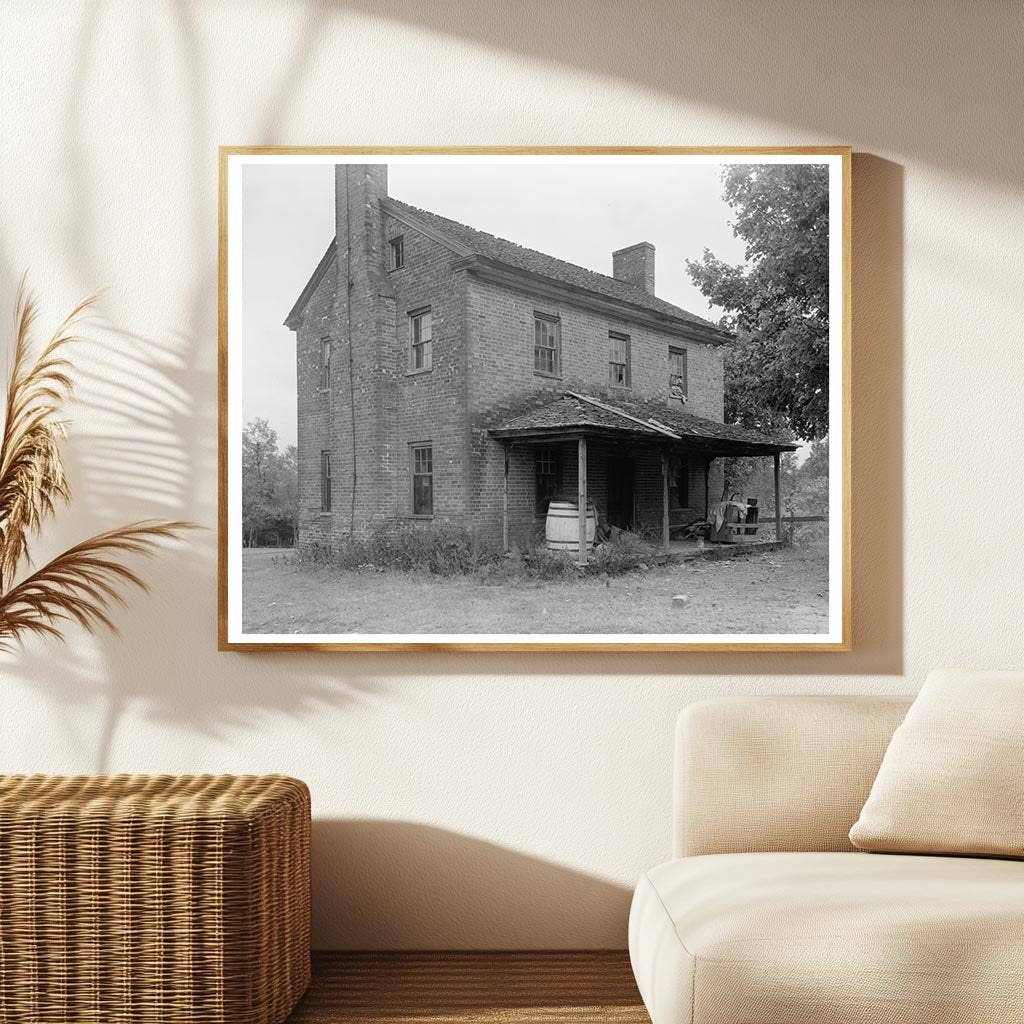 Guilford County NC Farmhouse Photo, Early 20th Century