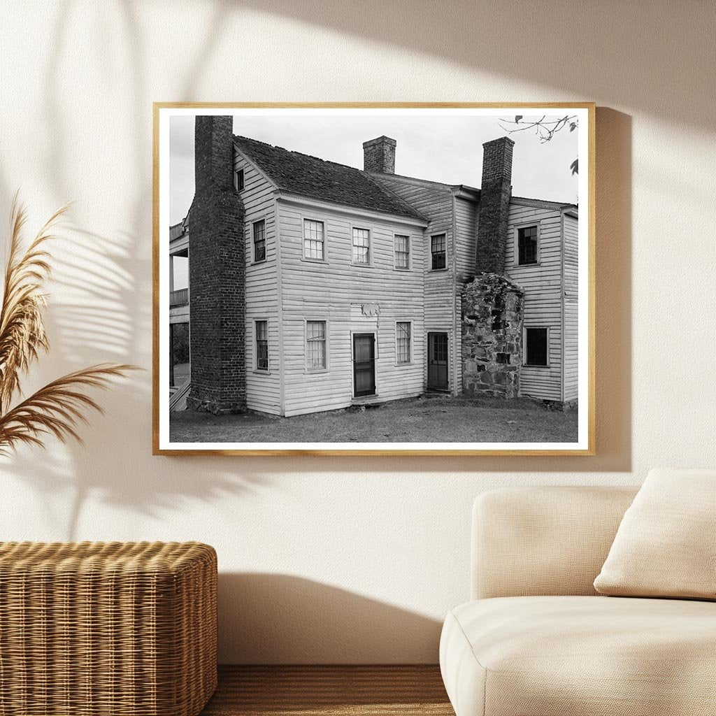 1953 Vintage Photo of Gibsonville NC Tavern Architecture