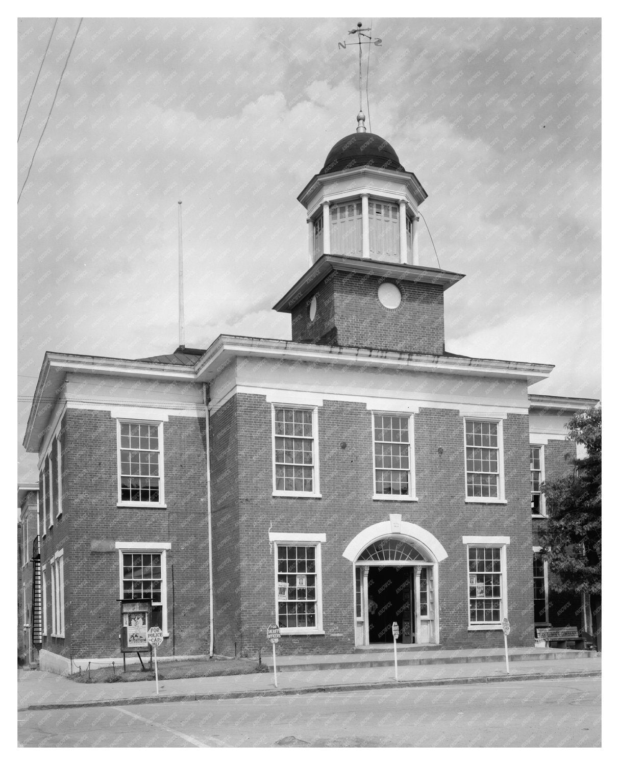 Oxford NC Architecture History Photo, Early 20th Century
