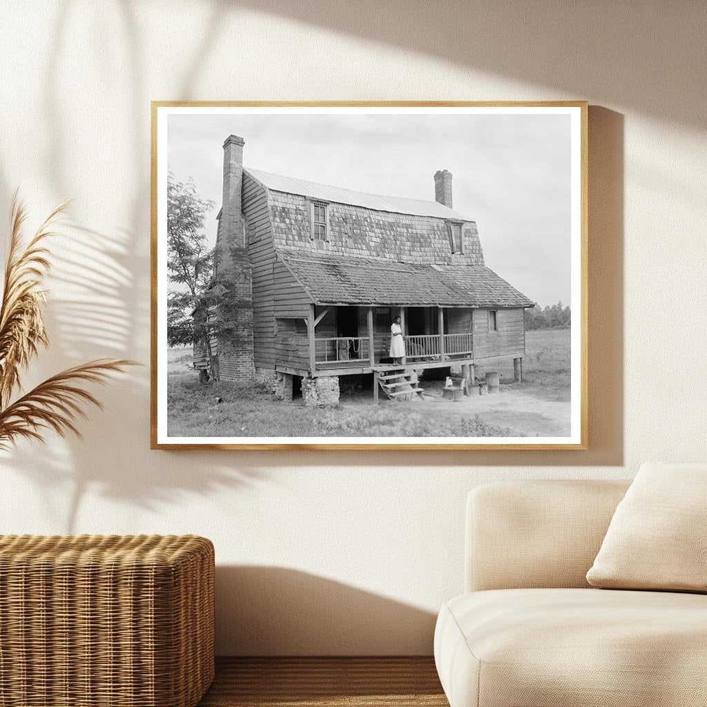 Halifax County NC Vintage House Photo 1953