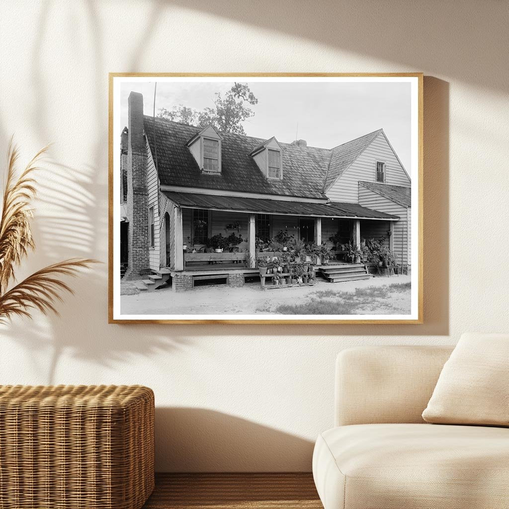 Crowells Cross Road, Halifax County, NC 1900s Architecture