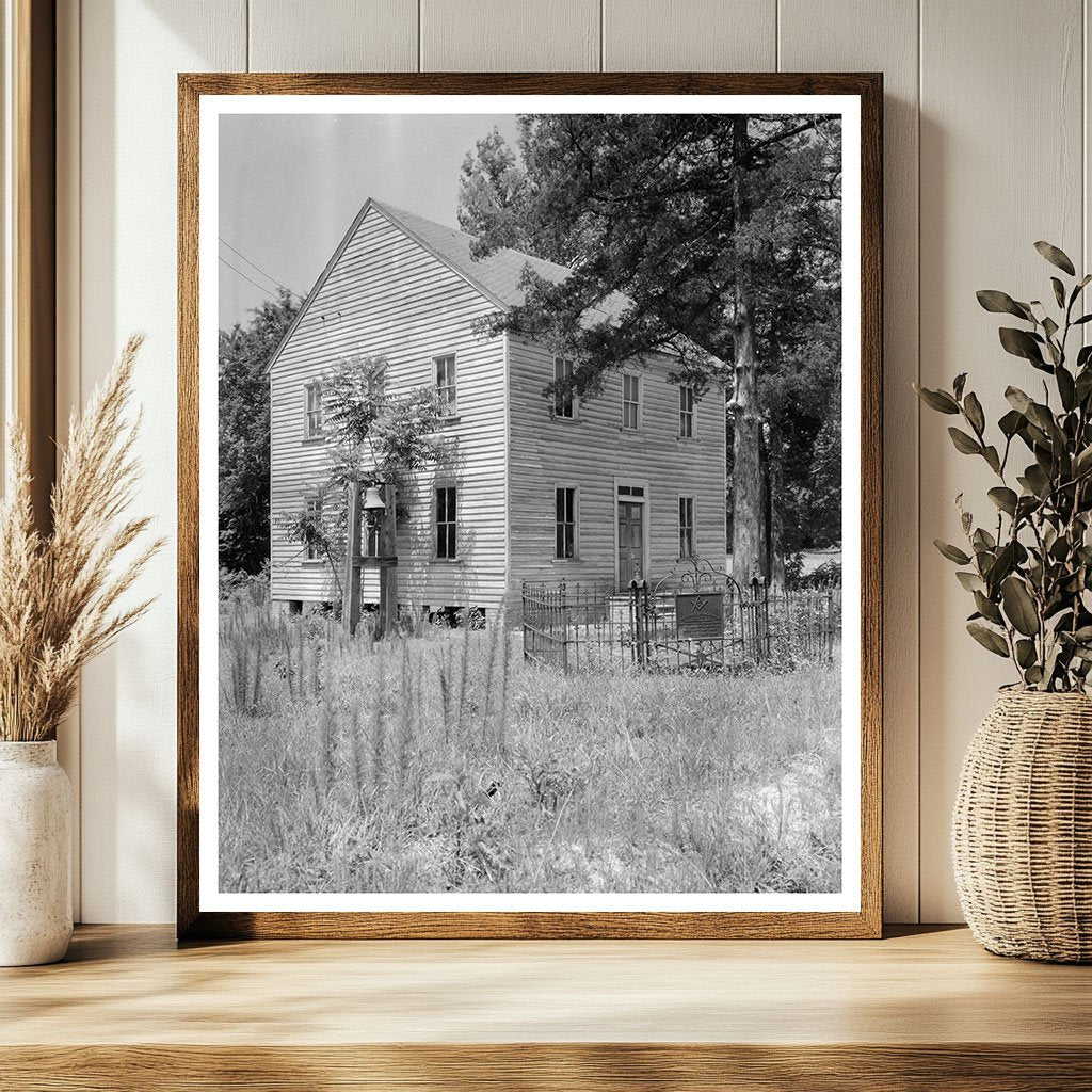 Masonic Building in Halifax, NC - 1910s Vintage Photo