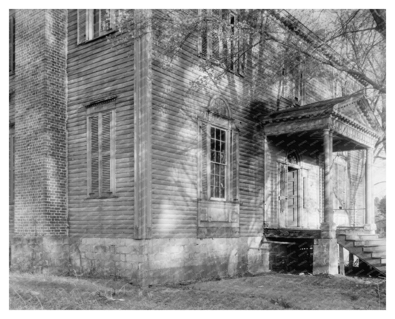 Historic 1825 House in Halifax County, NC - 1941 Image