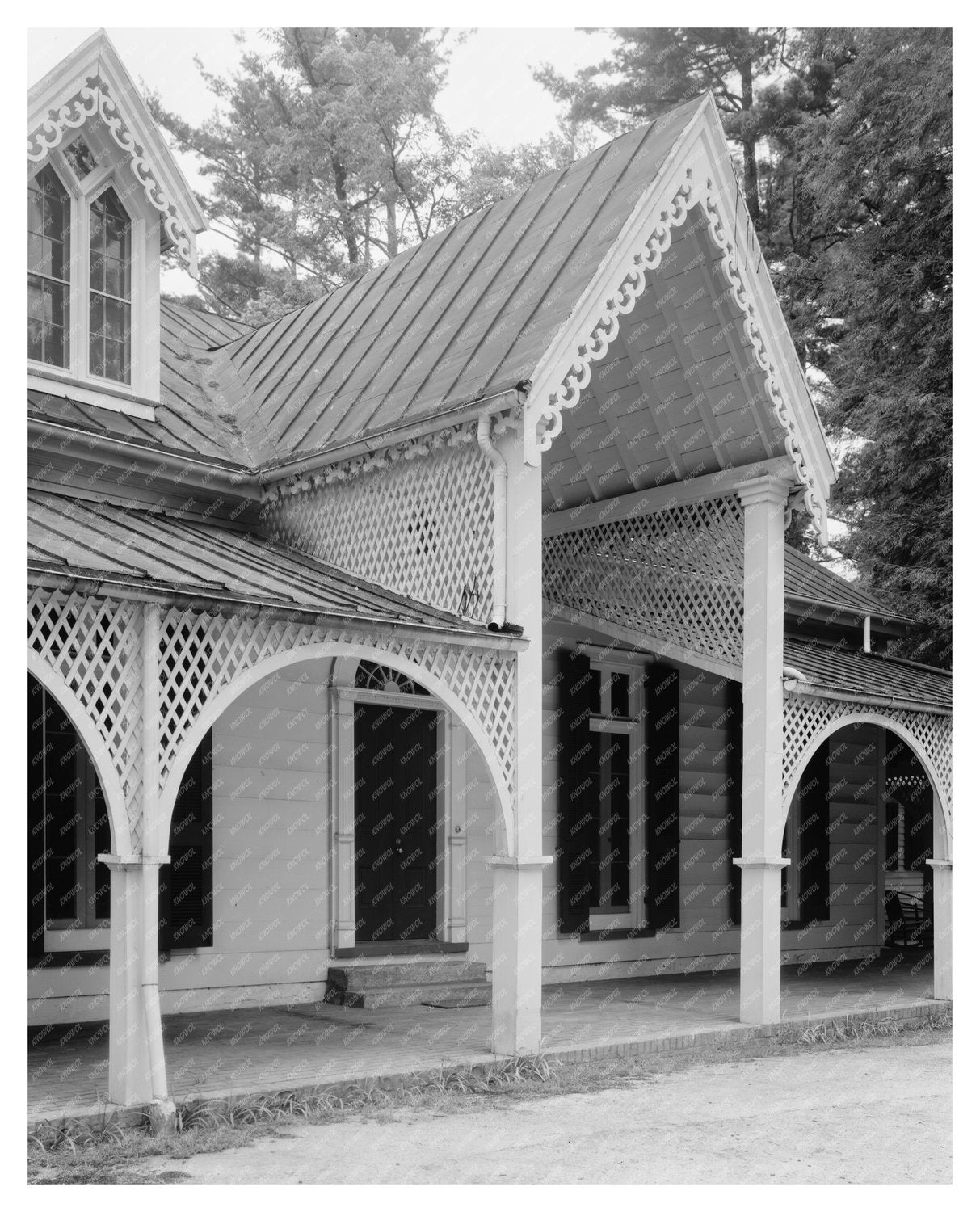 Flat Rock NC Architecture History Photo, Early 1900s
