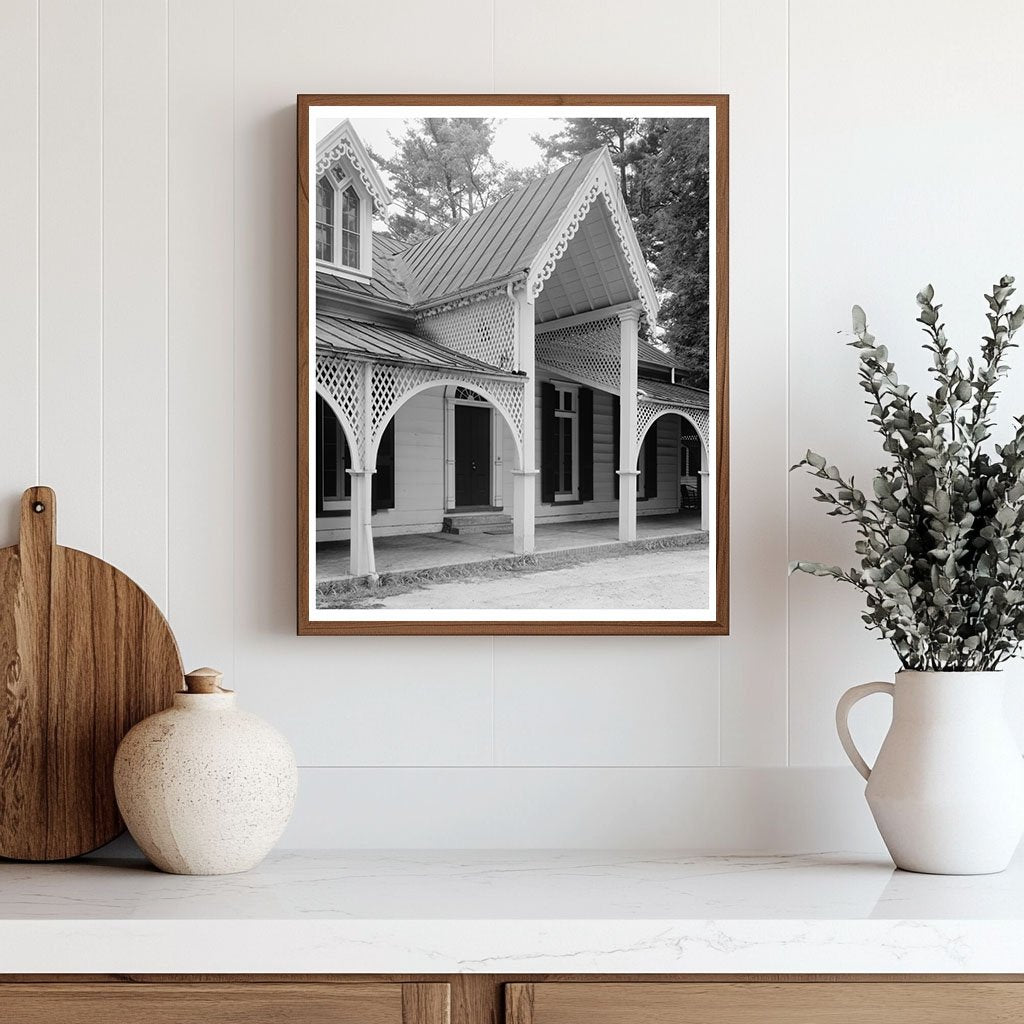 Flat Rock NC Architecture History Photo, Early 1900s