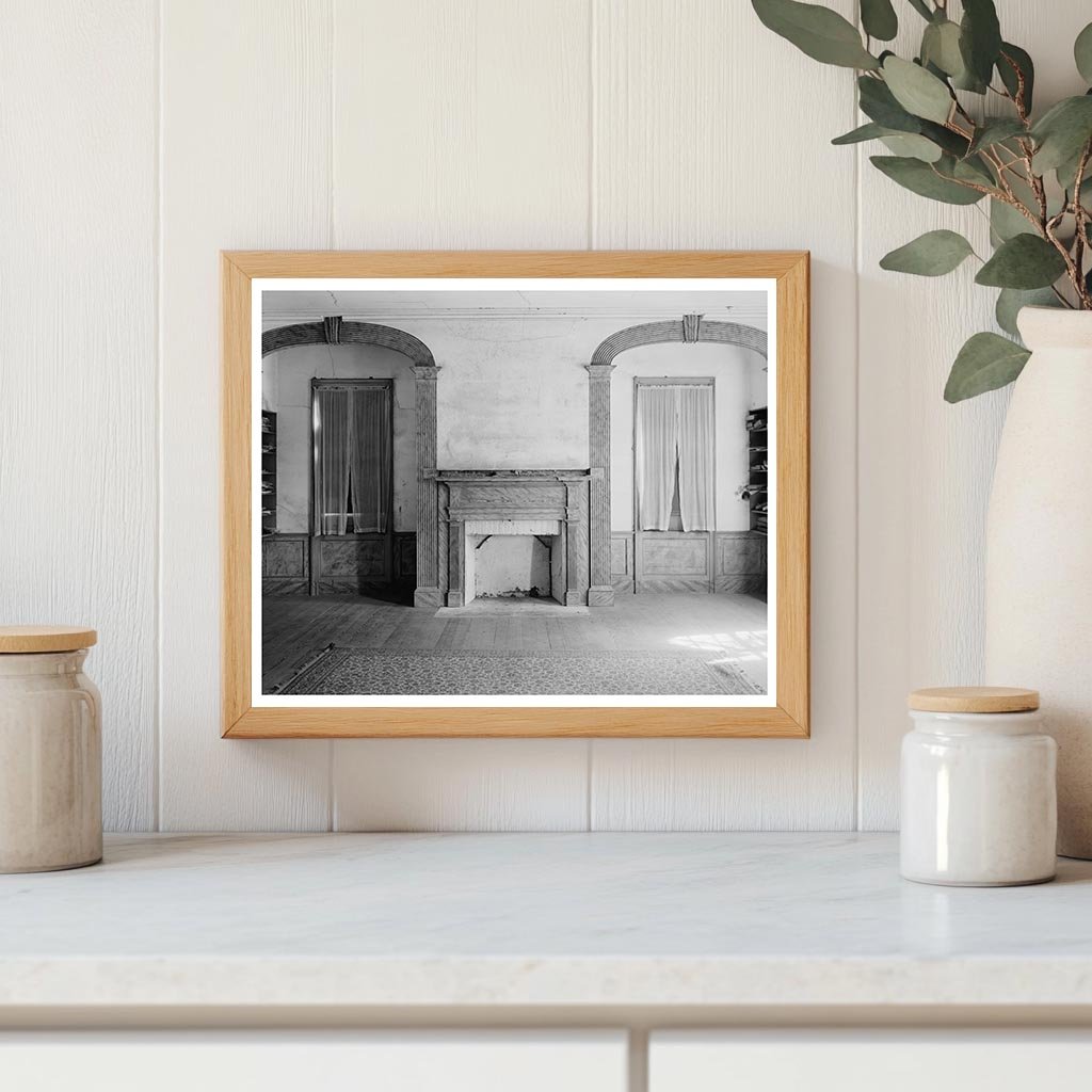 Beatties Ford Plantation, NC, 1811: Vintage Photograph