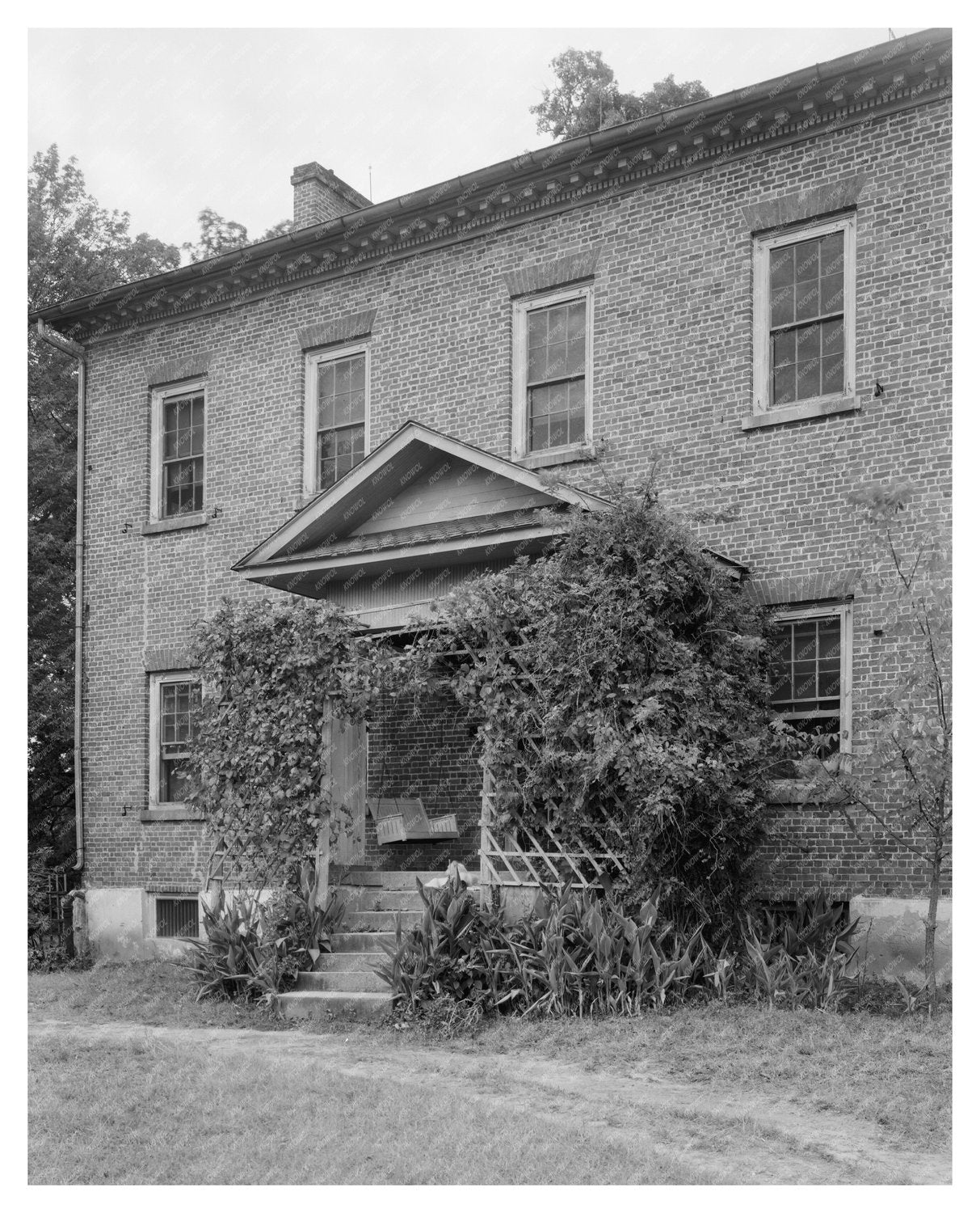 Ingleside, Lincolnton NC 1817 Vintage Photograph