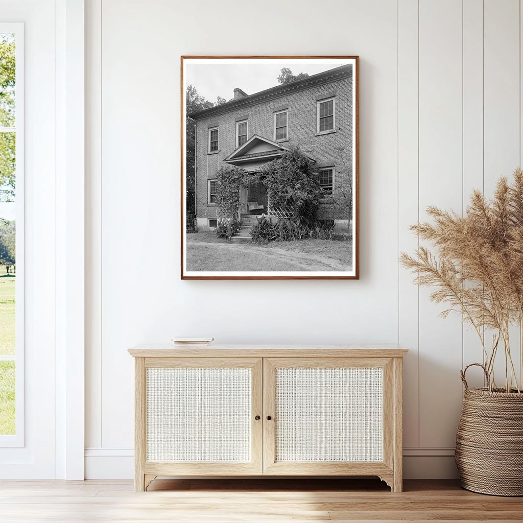 Ingleside, Lincolnton NC 1817 Vintage Photograph