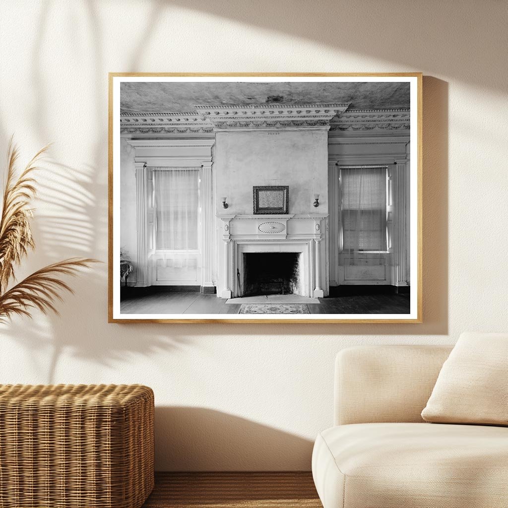 Ingleside Building, Lincolnton NC, 1817 Vintage Photo