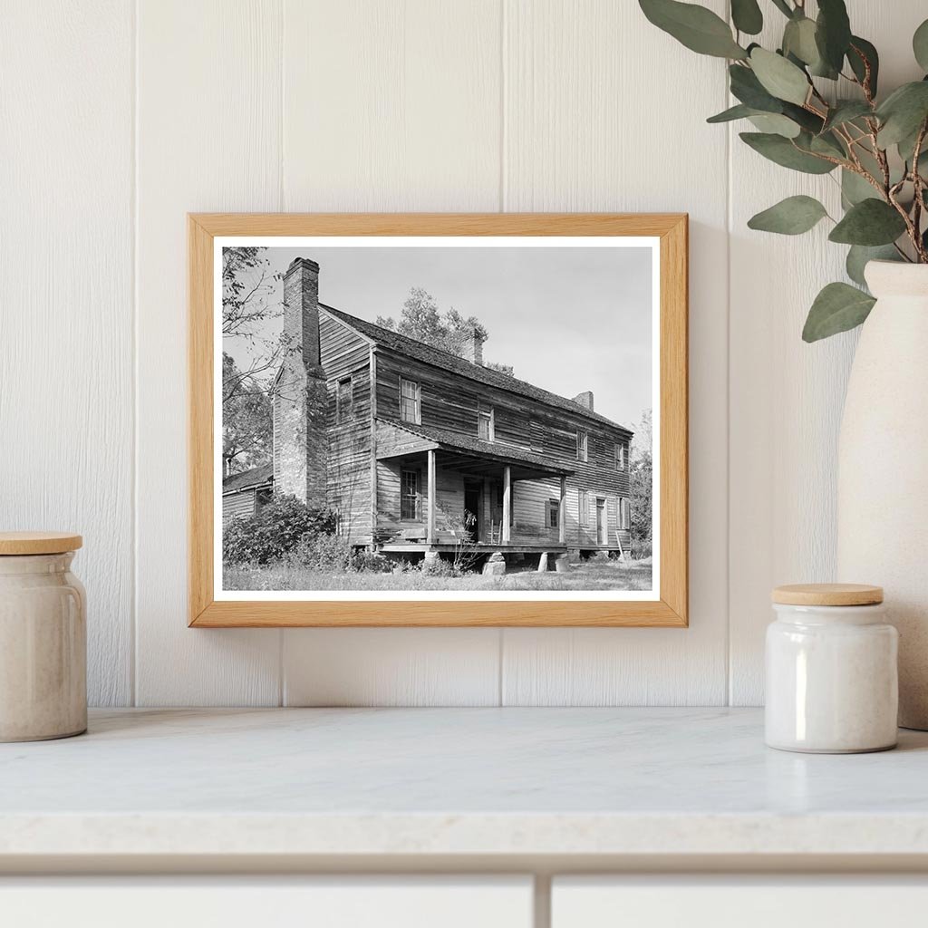 1792 Home of General Graham, Denver, NC - Vintage Photo