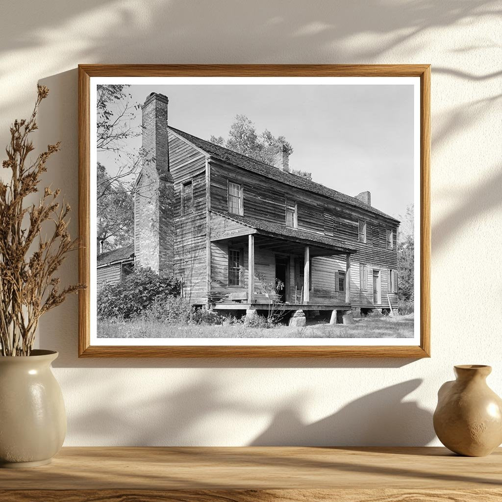 1792 Home of General Graham, Denver, NC - Vintage Photo