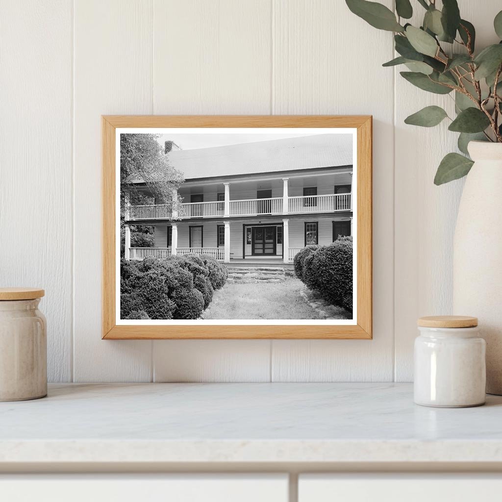 Historic House in Marion, NC - Carnegie Survey, 1953