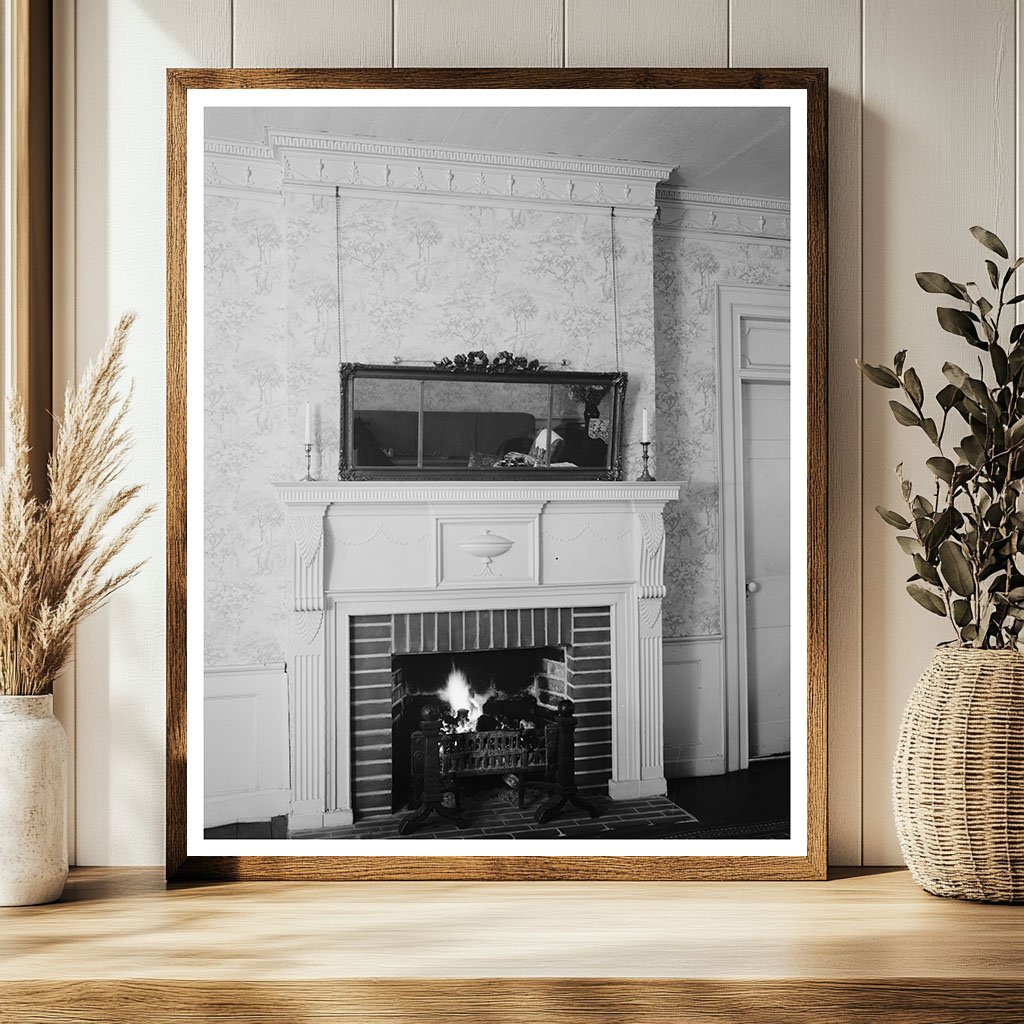 Rosedale House, Charlotte NC, 1780 Vintage Photograph