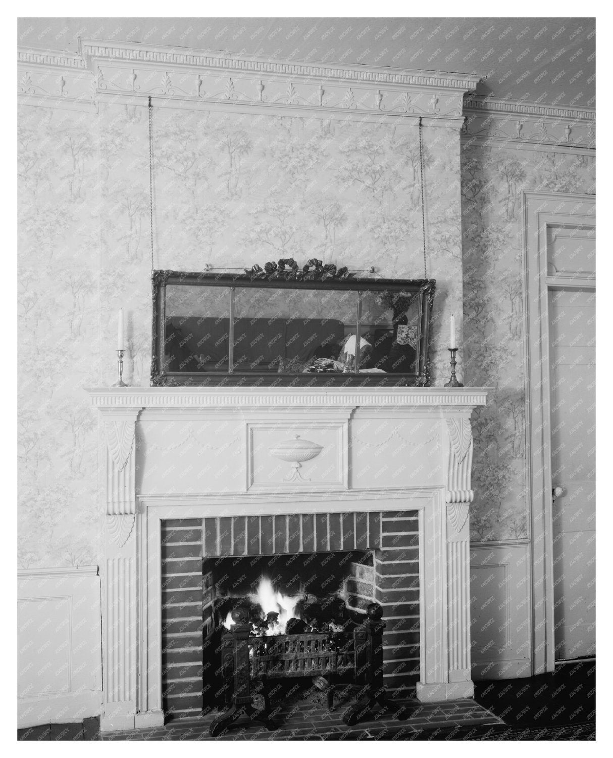 Rosedale Home, Charlotte NC, Vintage Photo from 1941