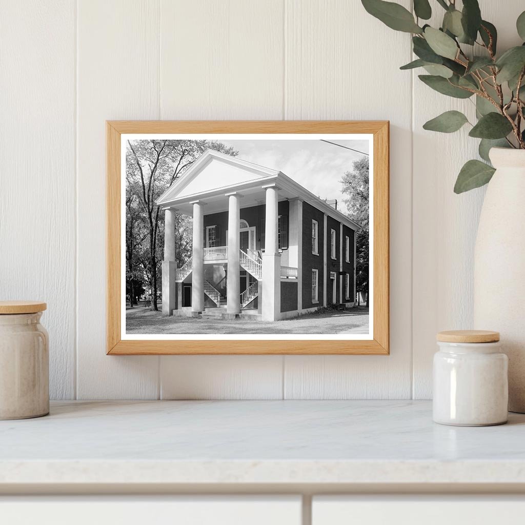 Historic Academic Hall in Davidson, NC, 1841-1849