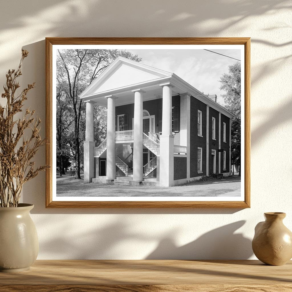 Historic Academic Hall in Davidson, NC, 1841-1849