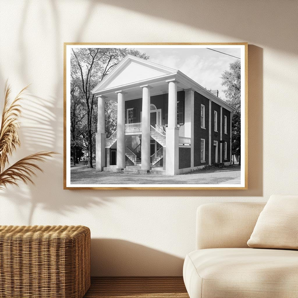 Historic Academic Hall in Davidson, NC, 1841-1849