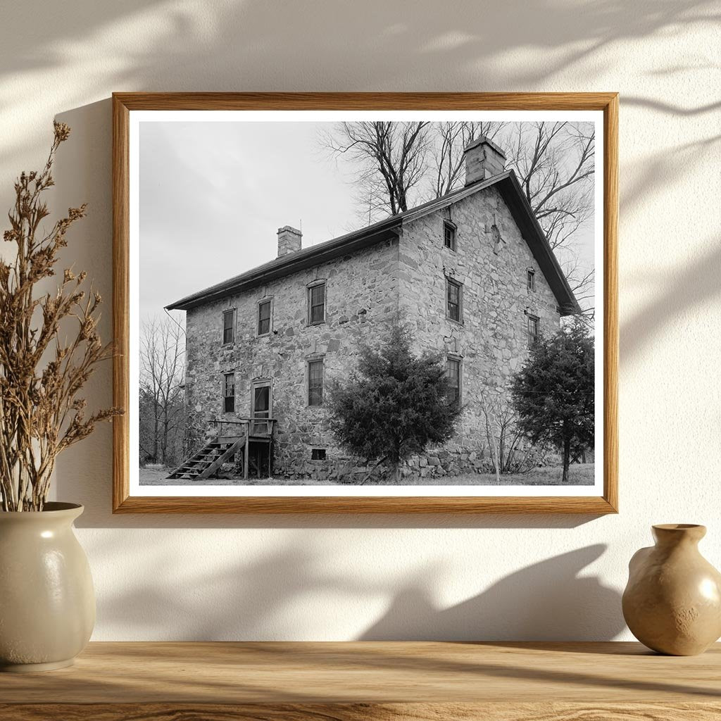 1774 Stone Building in Charlotte, NC - Historical Photo