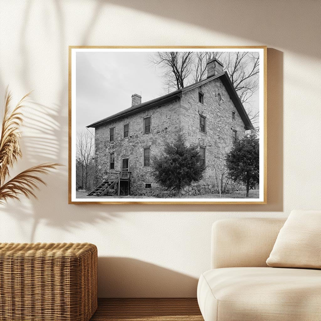 1774 Stone Building in Charlotte, NC - Historical Photo