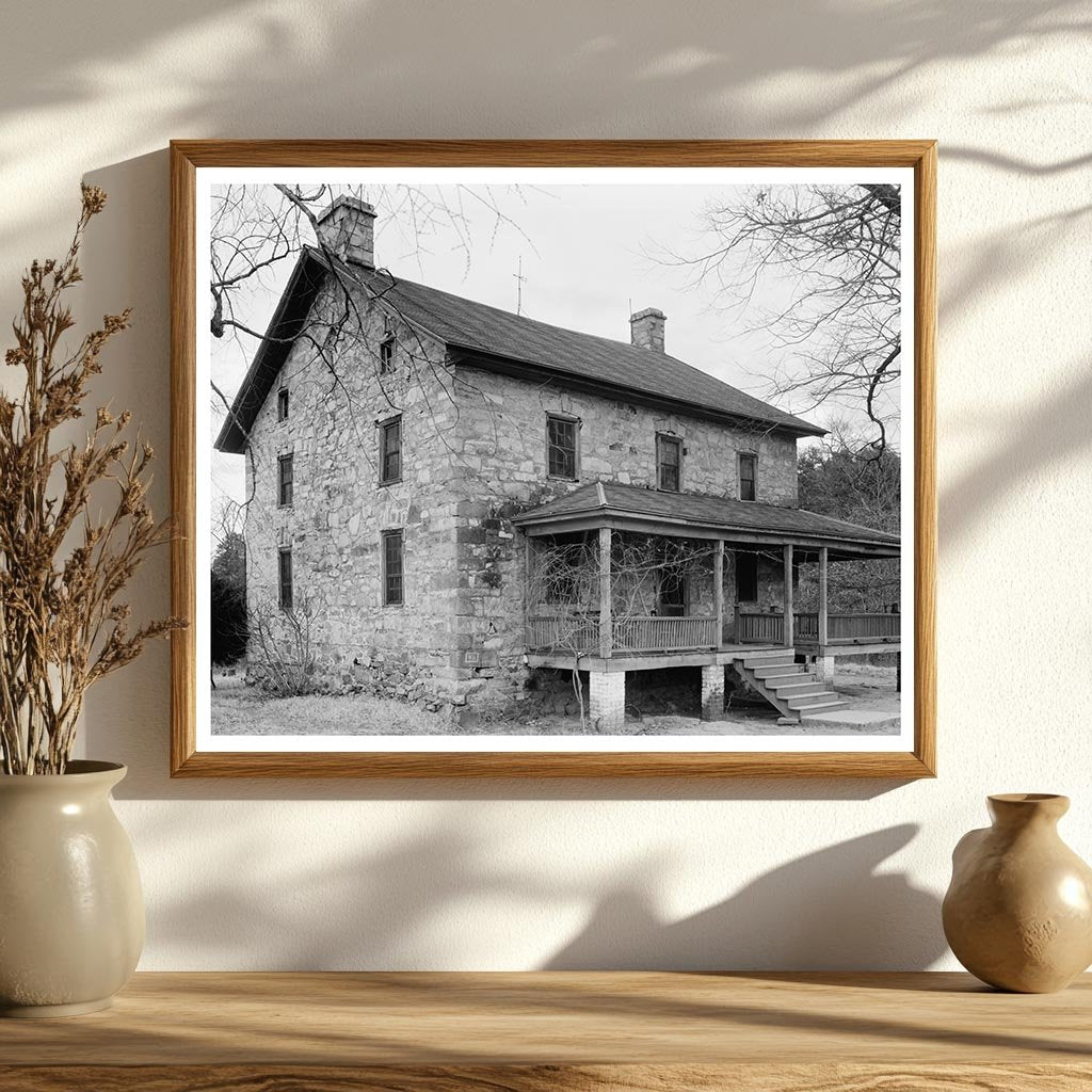 1774 Stone Building in Charlotte, NC - Historic Photo