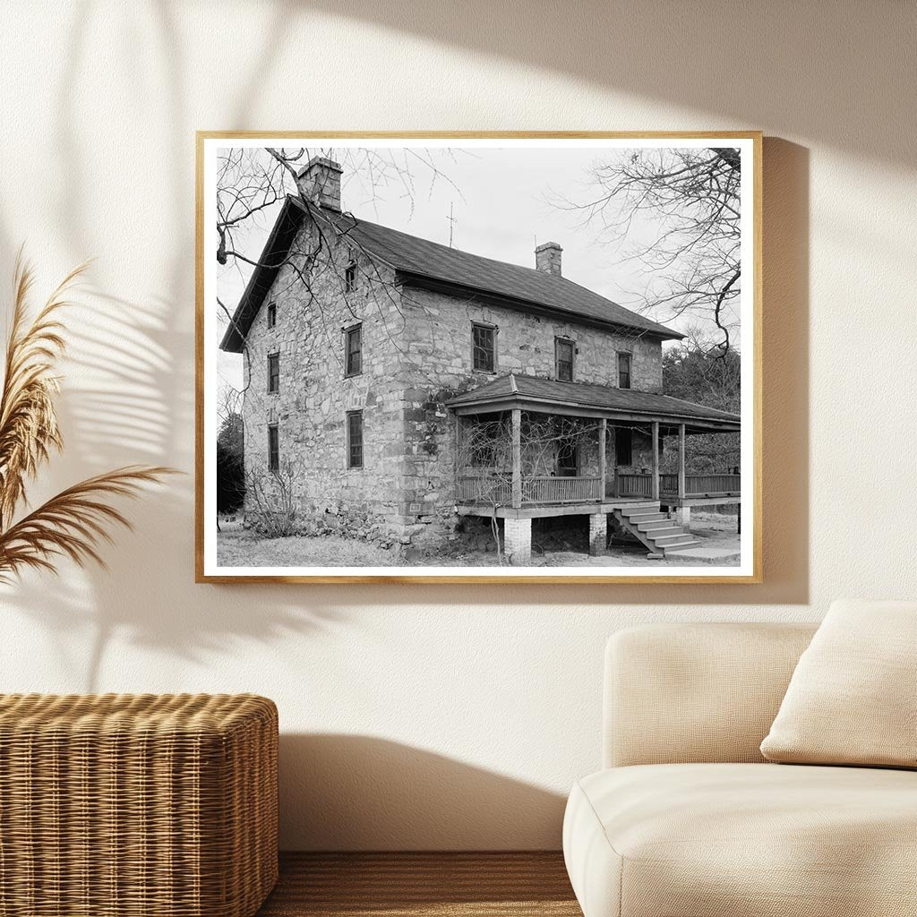 1774 Stone Building in Charlotte, NC - Historic Photo