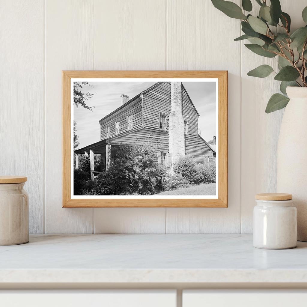 Historic Mecklenburg County Architecture, NC 1900s Photo