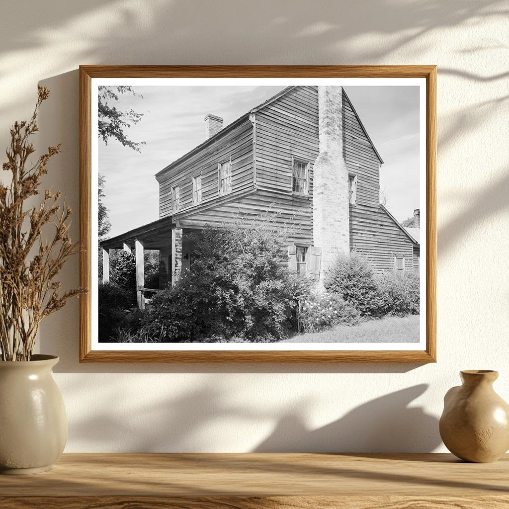 Historic Mecklenburg County Architecture, NC 1900s Photo