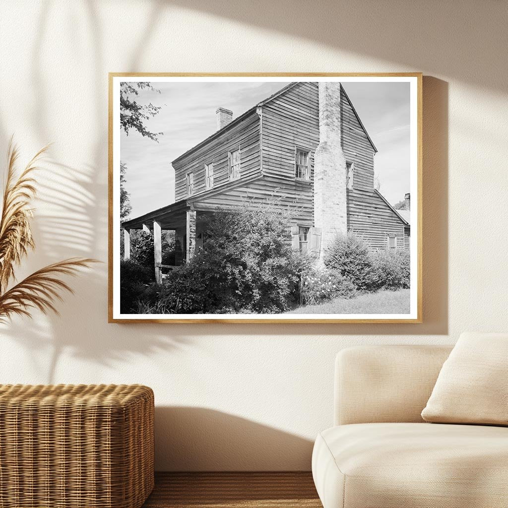 Historic Mecklenburg County Architecture, NC 1900s Photo