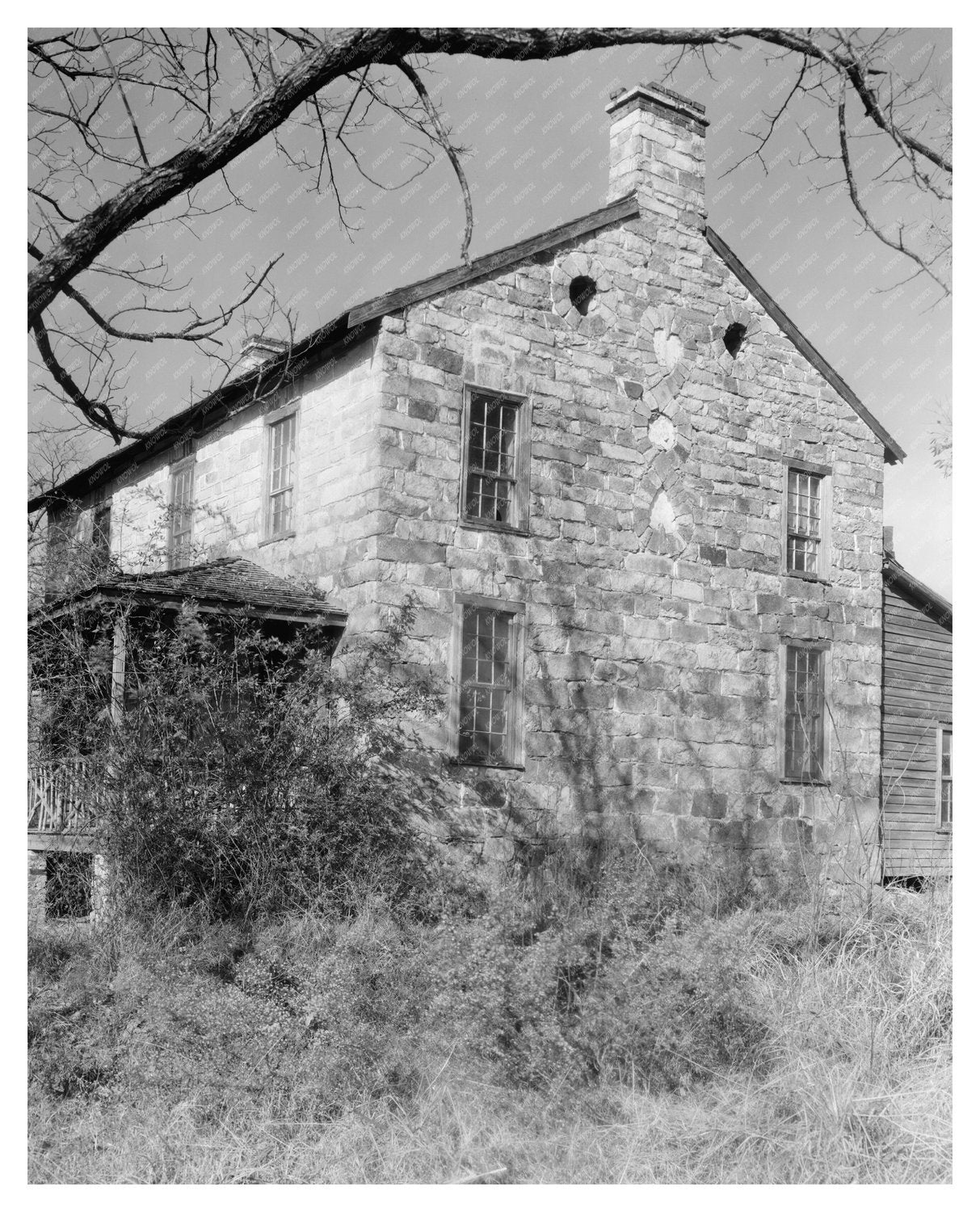 1788 Historic Building in Charlotte, NC - Vintage Photo